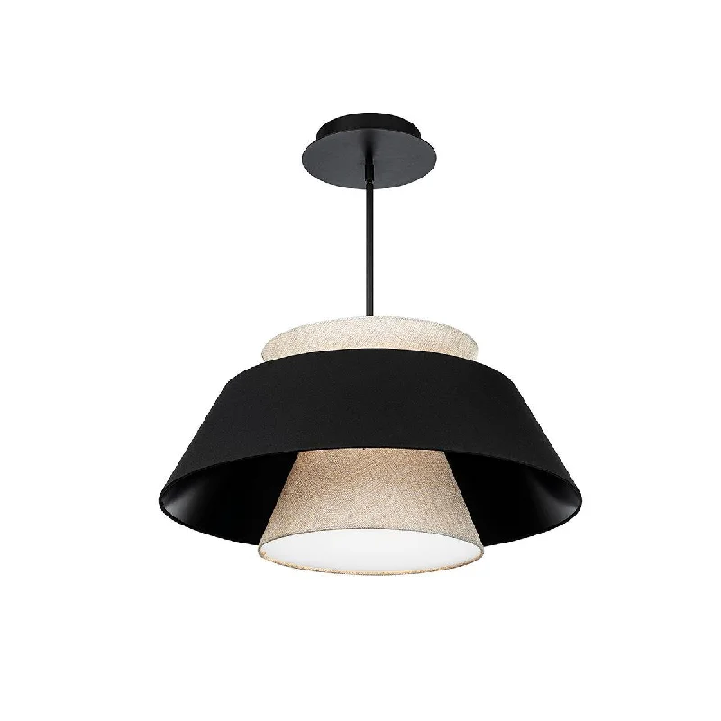 Energy - Efficient Industrial Lighting for Cost - SavingsRockabilly 26 in. LED Pendant Light Black Finish Energy - Efficient Industrial Lighting for Cost - SavingsRockabilly 26 in. LED Pendant Light Black Finish