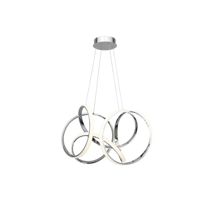 Energy - Efficient Industrial Lighting for Cost - SavingsVornado 29 in. LED Pendant Light Chrome Finish