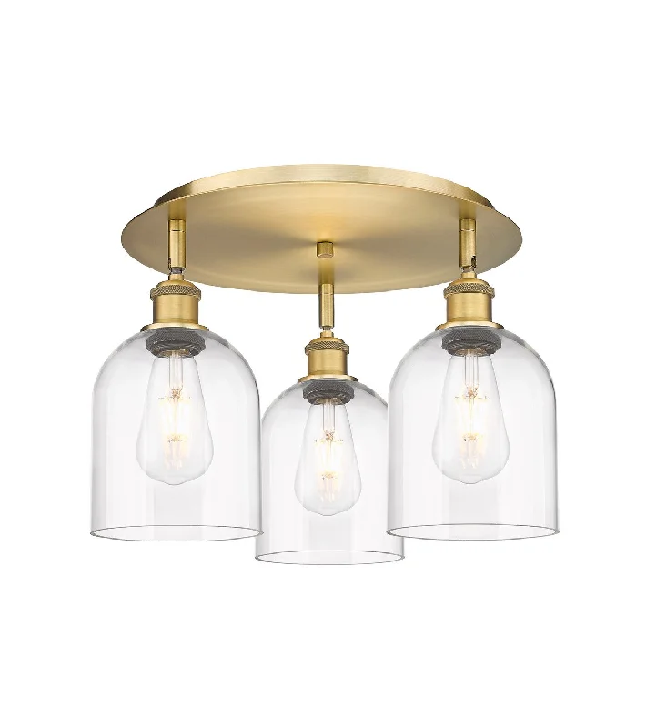 Dimmable Industrial Lighting for Ambiance ControlDowntown Urban Three Light Flush Mount Dimmable Industrial Lighting for Ambiance ControlDowntown Urban Three Light Flush Mount