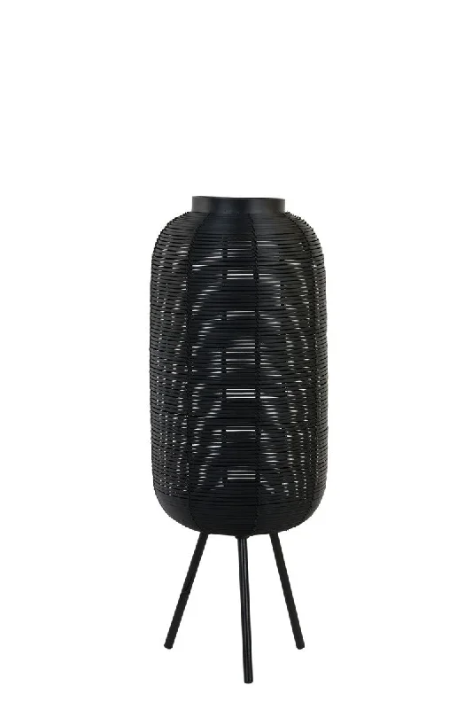 Track lighting with colored glass accentsTomek Table Lamp - Matt Black Finish