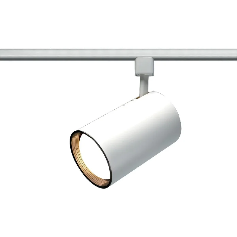 Wireless track lighting for easy installationNuvo TH202 WHITE R30 STRAIGHT CYL 1 Light - R30 - Track Head - Straight