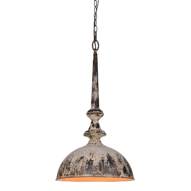 Industrial - style track lighting for loftsForty West Designs 70754 Lena 1 Light Shabby Metal Pendant Industrial - style track lighting for loftsForty West Designs 70754 Lena 1 Light Shabby Metal Pendant