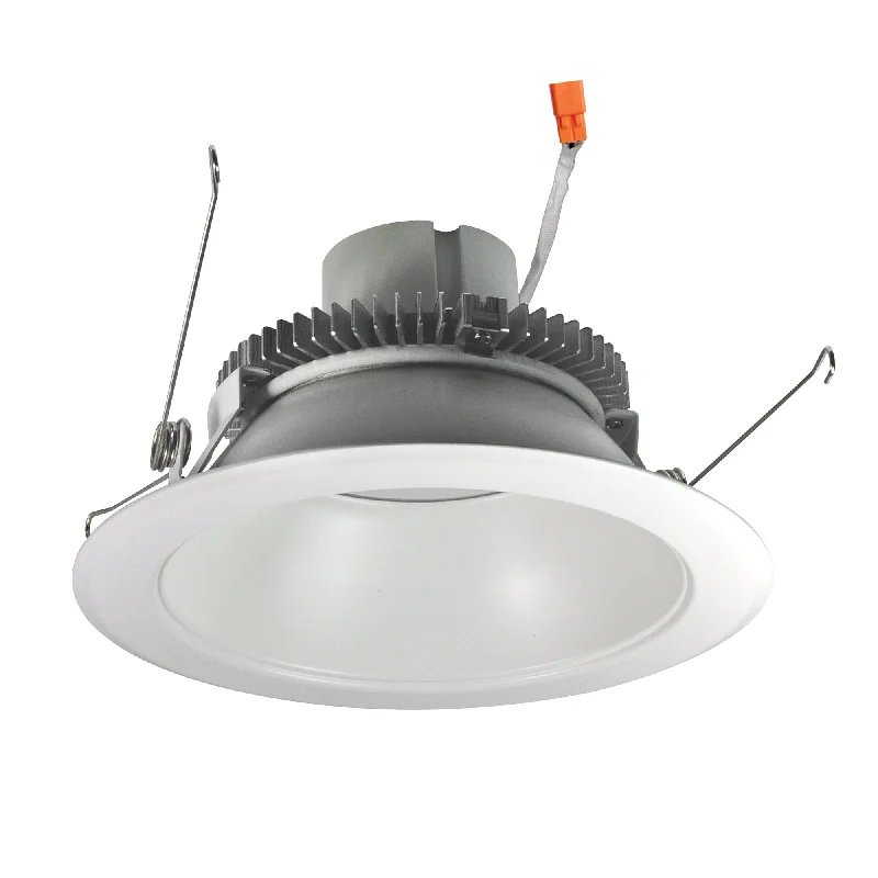 Track lighting with integrated LED driversNora Lighting NLCBC2-651-30-BLK 6" Cobalt Click LED Retrofit, Round Reflector, 750lm or 1000lm