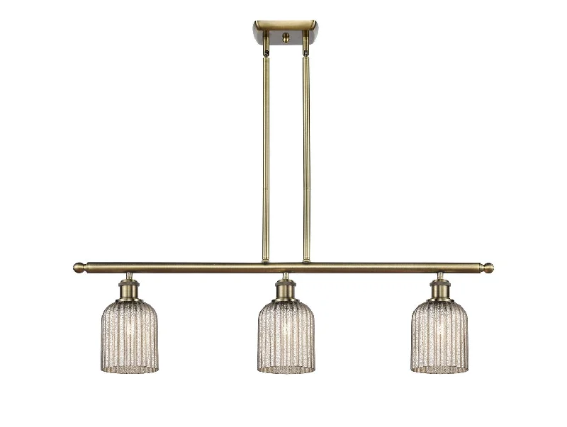 Industrial Wall - Mounted Lighting for Workshop WallsBallston Three Light Island Pendant