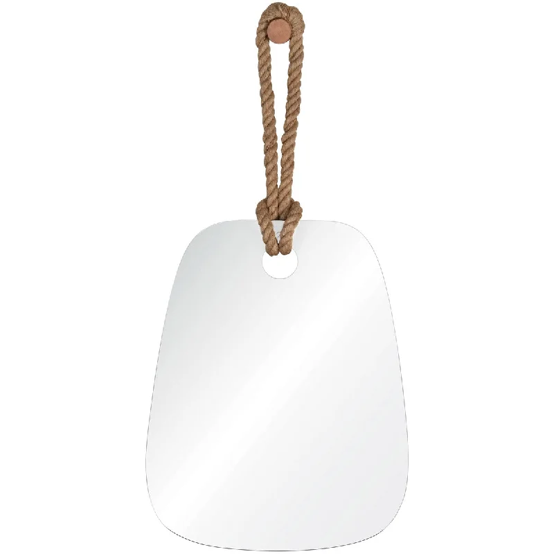 Track lighting with a long - lasting lifespanMT1645 - 28 x 22 inch Hemp Rope Mirror