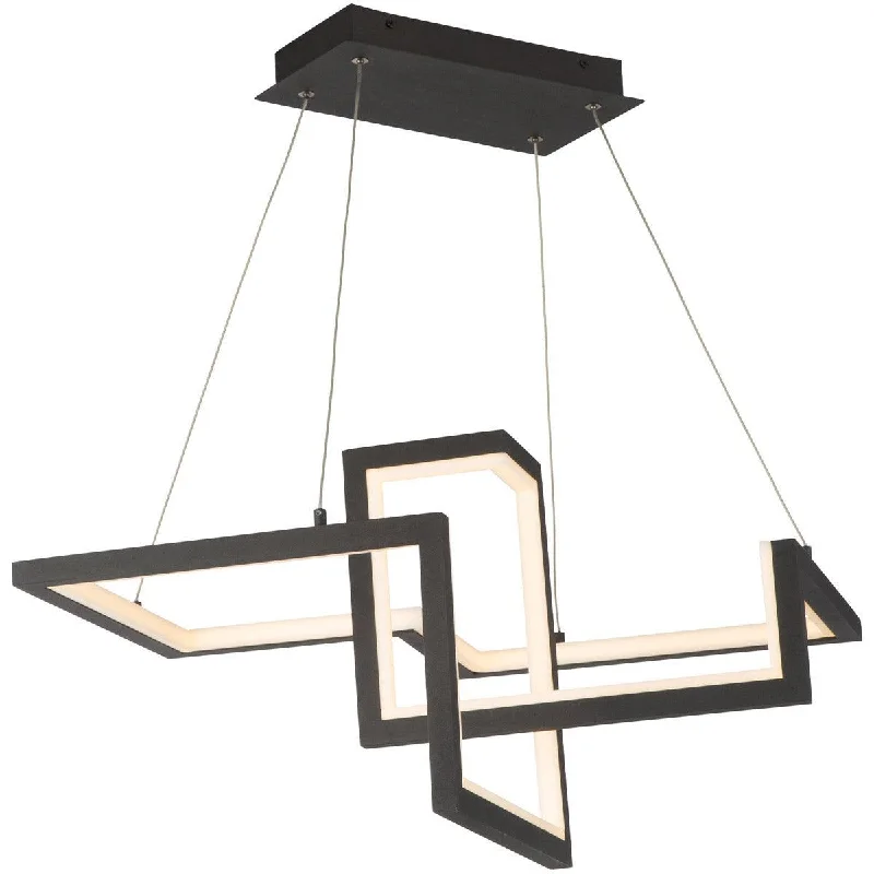 Industrial Area Lighting for Large Open SpacesMinecraft 23 in. LED Pendant Light 2274 Lumens 3000K Black Finish Industrial Area Lighting for Large Open SpacesMinecraft 23 in. LED Pendant Light 2274 Lumens 3000K Black Finish
