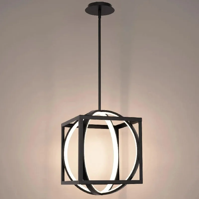 Smart track lighting with voice controlGeometri x LED Pendant