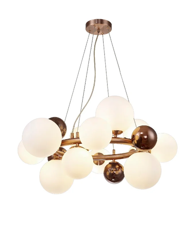Track lighting for photography studiosAustin Circular Centre Ceiling Light, 12Lt x G9, Copper & Opal/Polished Chrome & Iridescent/Polished Chrome & Black, Smoked Glass IP20 Track lighting for photography studiosAustin Circular Centre Ceiling Light, 12Lt x G9, Copper & Opal/Polished Chrome & Iridescent/Polished Chrome & Black, Smoked Glass IP20