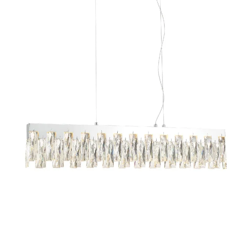 Industrial Lighting for Furniture FactoriesCurio 32 in. LED Pendant Light Chrome finish Industrial Lighting for Furniture FactoriesCurio 32 in. LED Pendant Light Chrome finish