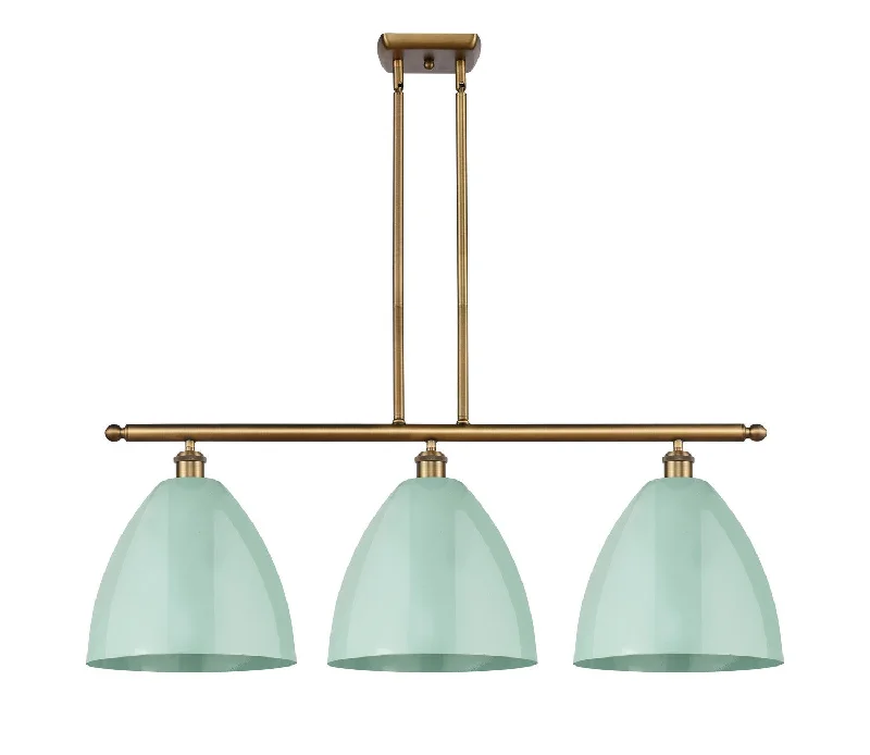 Industrial Task Lighting for Precision WorkstationsBallston Three Light Island Pendant