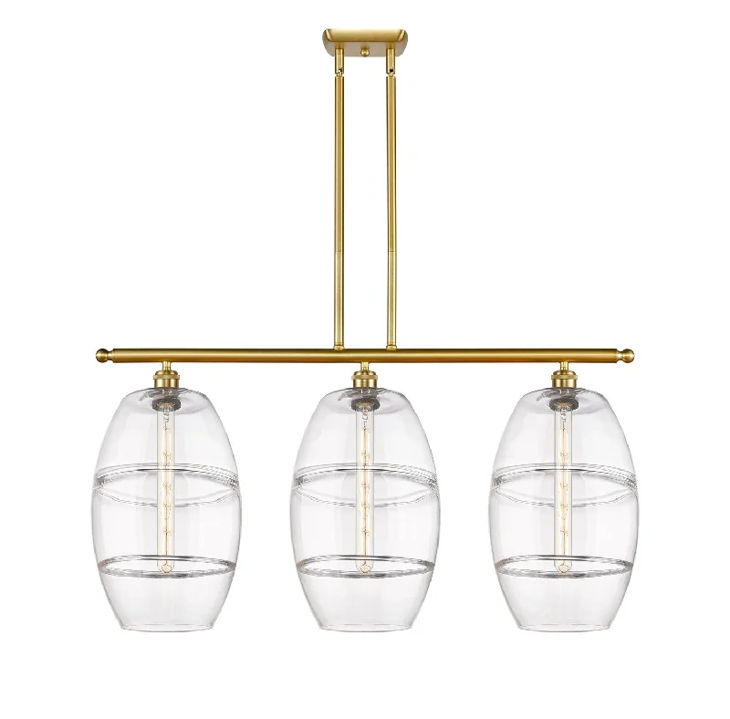 Industrial Wall - Mounted Lighting for Workshop WallsBallston Three Light Island Pendant