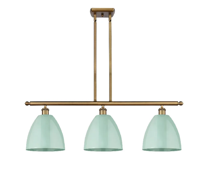 Dust - Resistant Industrial Lighting for Dirty WorkspacesBallston Three Light Island Pendant