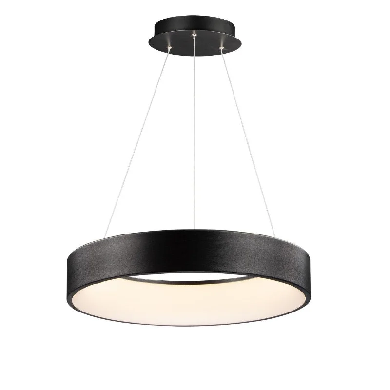 Low - Bay Industrial Lighting Fixtures for Small FactoriesIQ Wiz 24 in. Smart LED Pendant Light RGBW Black finish Low - Bay Industrial Lighting Fixtures for Small FactoriesIQ Wiz 24 in. Smart LED Pendant Light RGBW Black finish