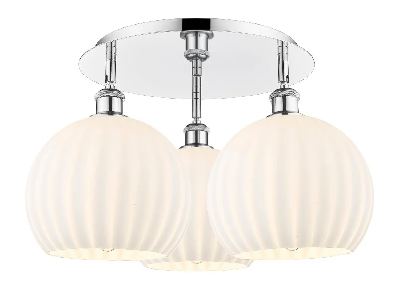 Industrial Lighting for Printing Press FacilitiesDowntown Urban LED Flush Mount
