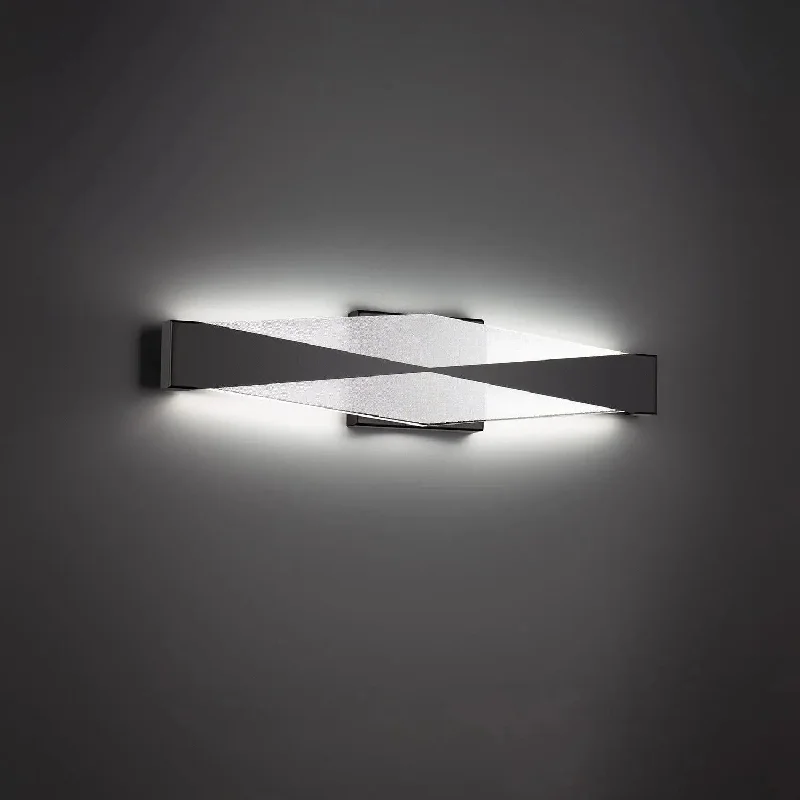 Track lighting with clear glass shadesEnigmatic LED Bath