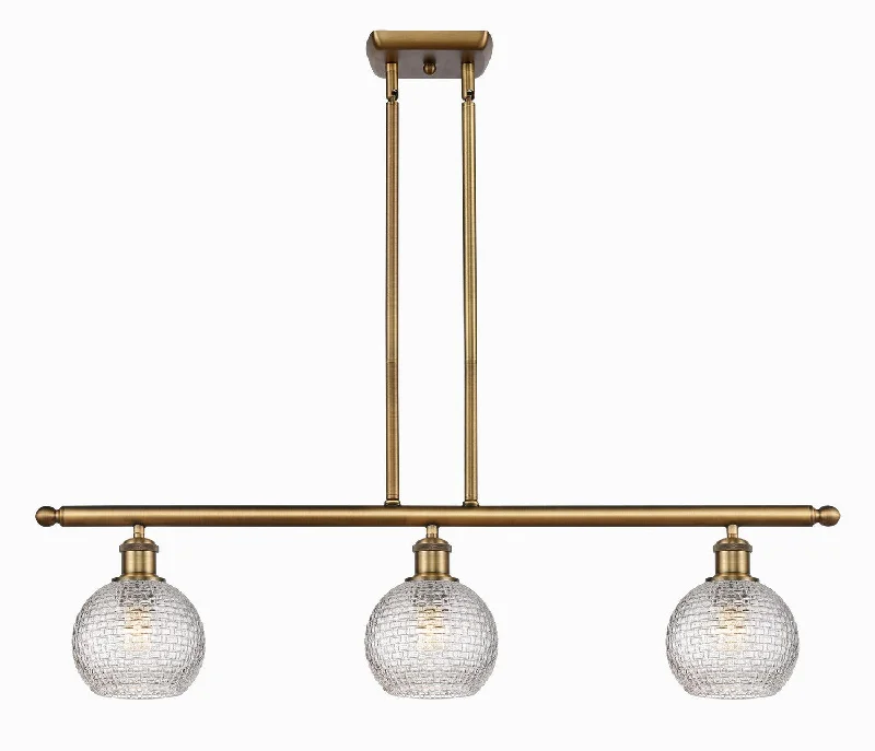 Shock - Resistant Industrial Lighting for Vibrating Machinery AreasBallston Three Light Island Pendant Shock - Resistant Industrial Lighting for Vibrating Machinery AreasBallston Three Light Island Pendant