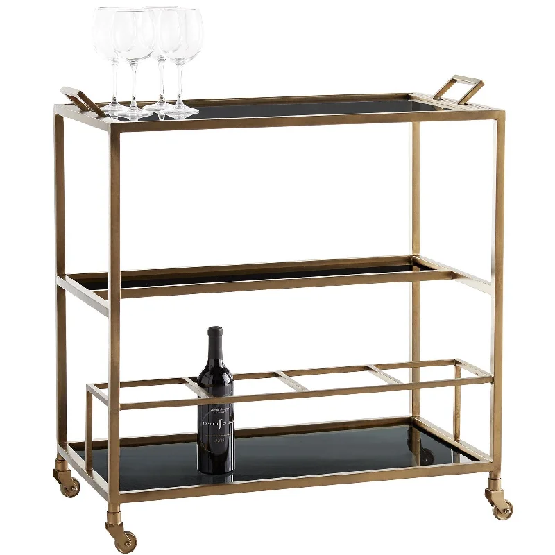 Track lighting for high - ceiling spacesJak Bar Cart