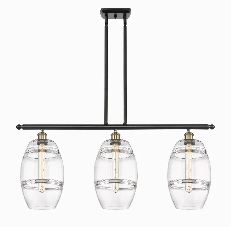 Industrial Task Lighting for Precision WorkstationsBallston Three Light Island Pendant