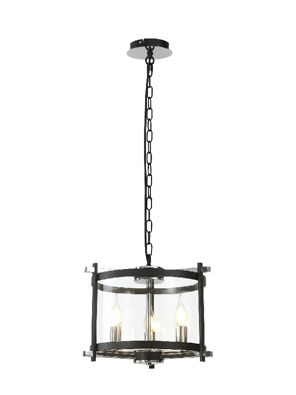 Track lighting for adding a touch of eleganceNolan 3/4Lt Lantern E14 - Black/Polished Chrome/Antique Brass IP20 Track lighting for adding a touch of eleganceNolan 3/4Lt Lantern E14 - Black/Polished Chrome/Antique Brass IP20