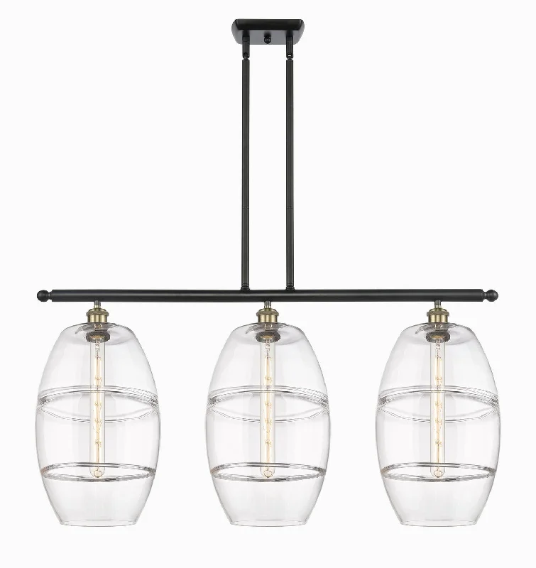 Industrial Lighting for Printing Press FacilitiesBallston Three Light Island Pendant