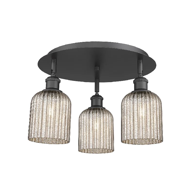 Industrial Pendant Lighting for Machine ShopsDowntown Urban Three Light Flush Mount Industrial Pendant Lighting for Machine ShopsDowntown Urban Three Light Flush Mount