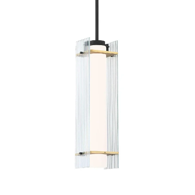 Industrial Lighting for Pharmaceutical ManufacturingMidnight Gold 6 in. LED Pendant Light Gold finish