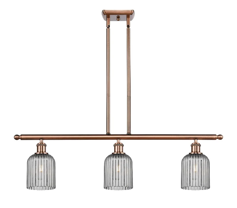 Industrial Pendant Lighting for Machine ShopsBallston Three Light Island Pendant