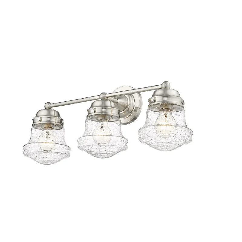 Track lighting for highlighting bookcasesZ-Lite 736-3V-BN Vaughn Brushed Nickel - 3 Light Vanity Track lighting for highlighting bookcasesZ-Lite 736-3V-BN Vaughn Brushed Nickel - 3 Light Vanity