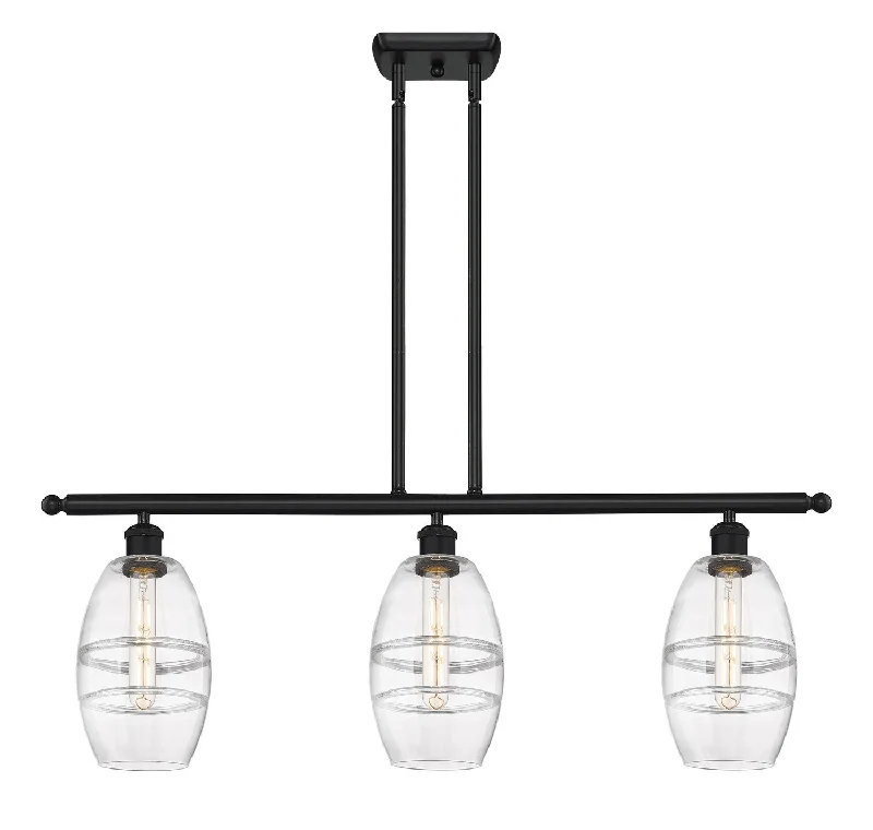 Dimmable Industrial Lighting for Ambiance ControlBallston Three Light Island Pendant
