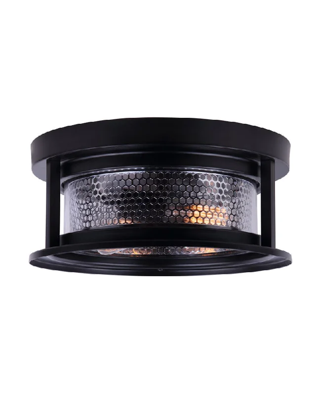 Track lighting with a decorative track designCanarm IOL526BKC JULEE Outdoor Flush Mount Porch Light Track lighting with a decorative track designCanarm IOL526BKC JULEE Outdoor Flush Mount Porch Light