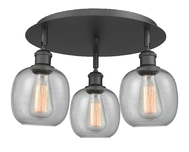 Industrial Lighting for Metal Fabrication ShopsDowntown Urban Three Light Flush Mount Industrial Lighting for Metal Fabrication ShopsDowntown Urban Three Light Flush Mount