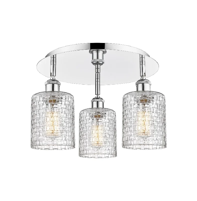 Dust - Resistant Industrial Lighting for Dirty WorkspacesDowntown Urban Three Light Flush Mount Dust - Resistant Industrial Lighting for Dirty WorkspacesDowntown Urban Three Light Flush Mount