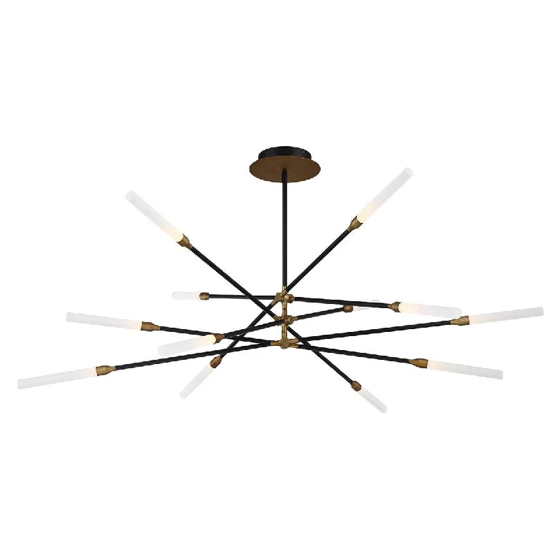 Industrial Lighting for Woodworking FactoriesHoudini 55 in. LED Pendant Light 800 Lumens Black Finish Industrial Lighting for Woodworking FactoriesHoudini 55 in. LED Pendant Light 800 Lumens Black Finish