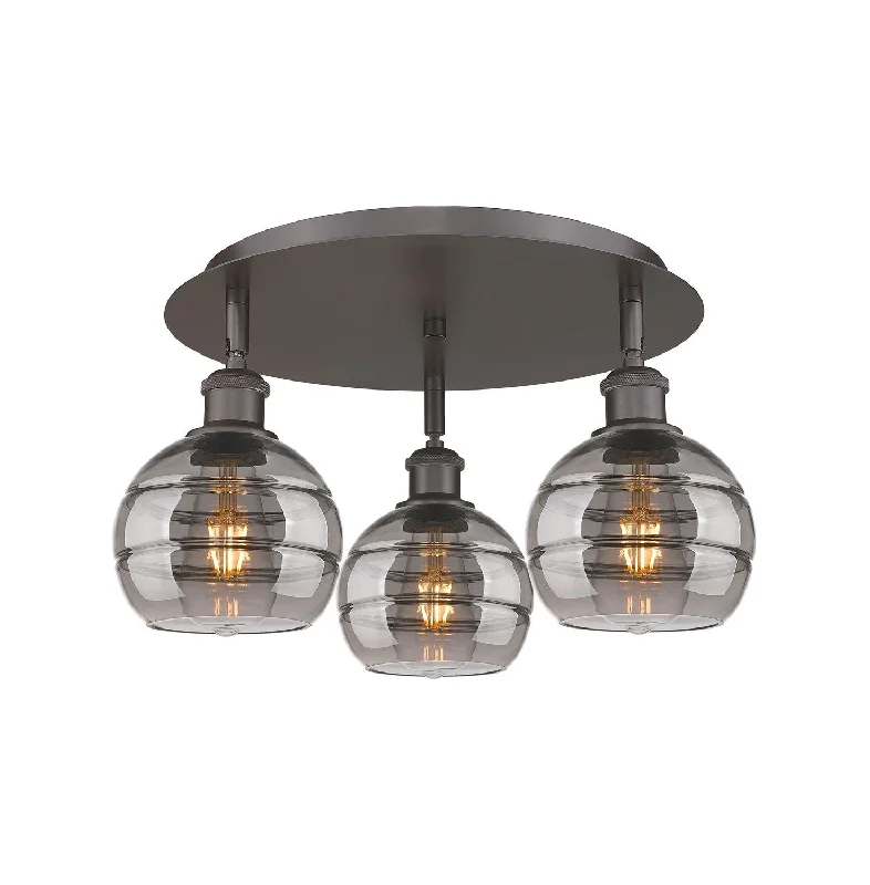 Industrial Lighting for Pharmaceutical ManufacturingDowntown Urban Three Light Flush Mount Industrial Lighting for Pharmaceutical ManufacturingDowntown Urban Three Light Flush Mount