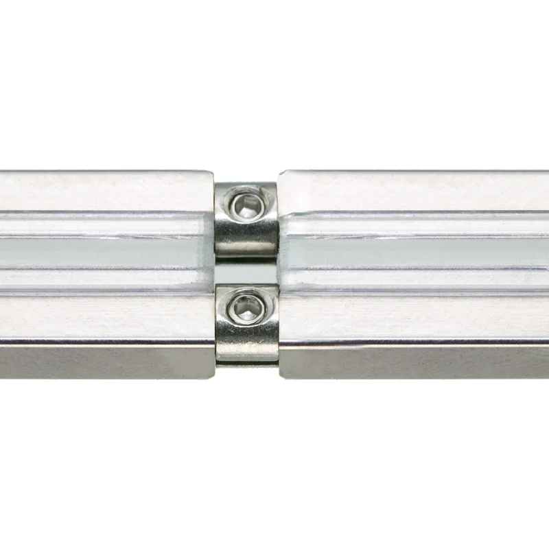 Outdoor - rated track lighting for patiosMonoRail Conductive Connectors