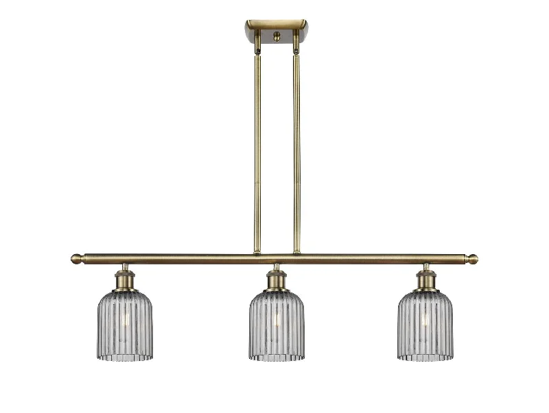 Low - Bay Industrial Lighting Fixtures for Small FactoriesBallston Three Light Island Pendant