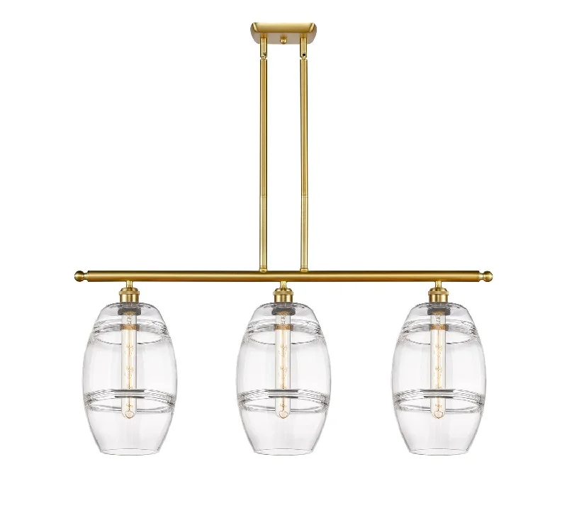 Energy - Efficient Industrial Lighting for Cost - SavingsBallston Three Light Island Pendant
