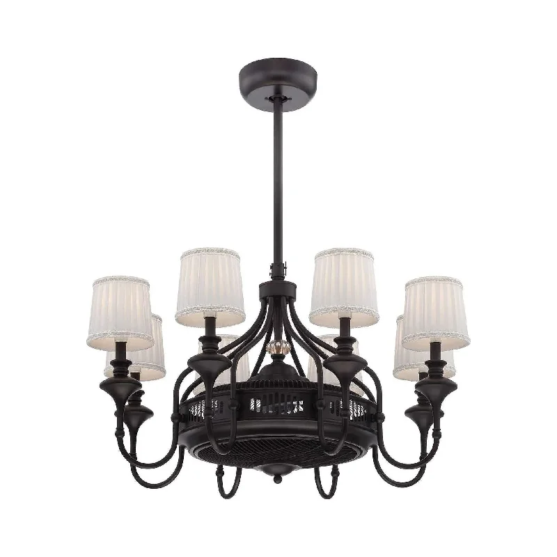 Track lighting with adjustable armsBrisa Fan D'lier