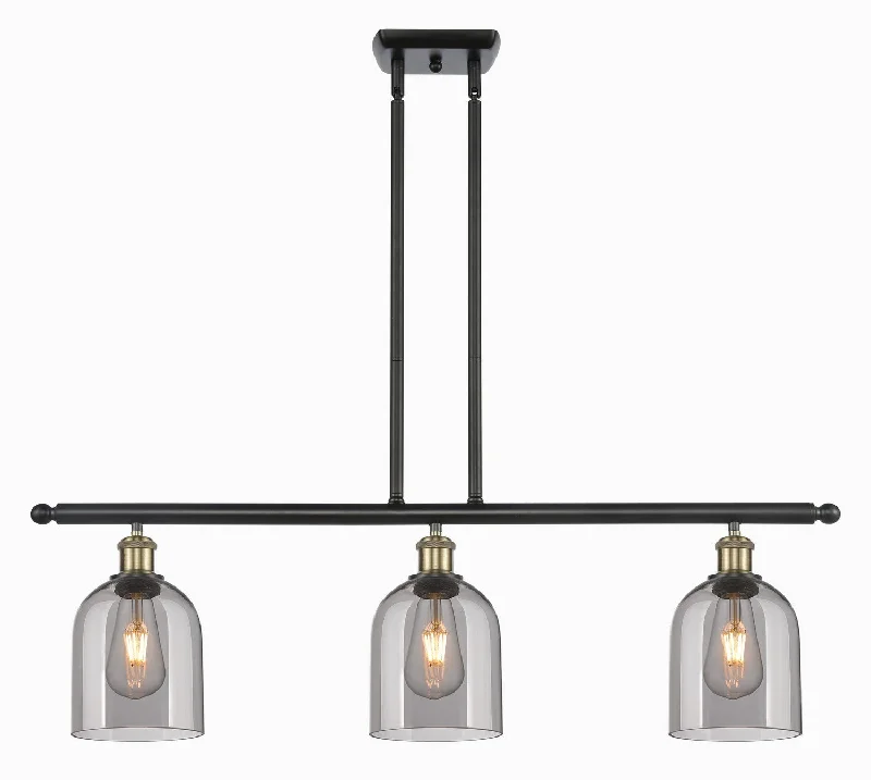 Industrial Area Lighting for Large Open SpacesBallston Three Light Island Pendant