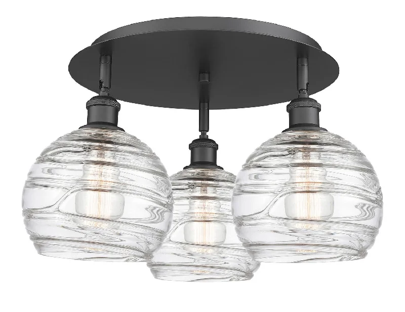Dimmable Industrial Lighting for Ambiance ControlDowntown Urban Three Light Flush Mount Dimmable Industrial Lighting for Ambiance ControlDowntown Urban Three Light Flush Mount