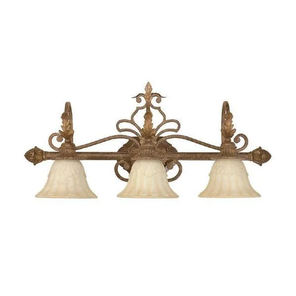 Track lighting for illuminating walkways1343GU-275 - Gilded Umber 3 Light Seville Bath Vanity