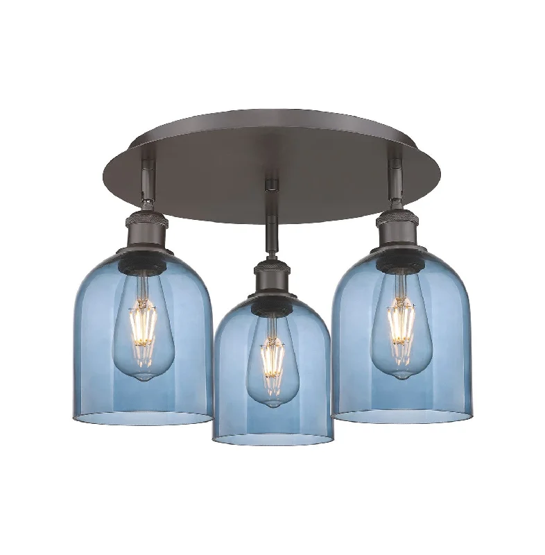 Durable Industrial Lighting for Harsh EnvironmentsDowntown Urban Three Light Flush Mount Durable Industrial Lighting for Harsh EnvironmentsDowntown Urban Three Light Flush Mount