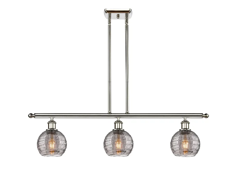 Industrial Lighting for Textile MillsBallston Three Light Island Pendant