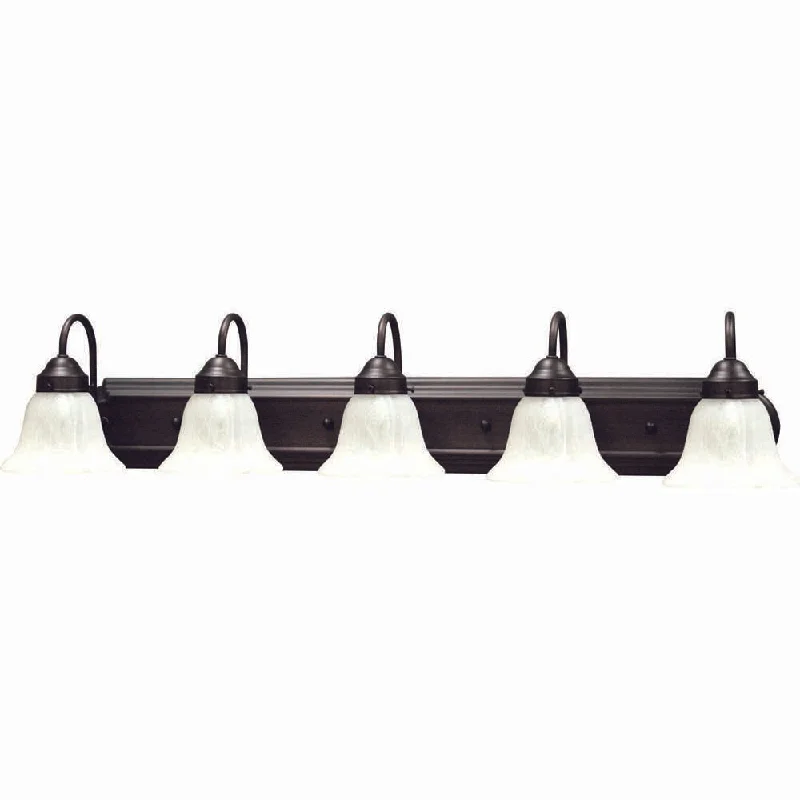 Track lighting with integrated LED driversV1345-79 - 5 Light 100W Antique Bronze Vanity Track lighting with integrated LED driversV1345-79 - 5 Light 100W Antique Bronze Vanity