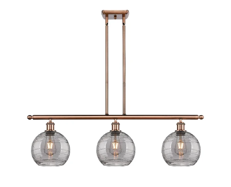 Dust - Resistant Industrial Lighting for Dirty WorkspacesBallston Three Light Island Pendant