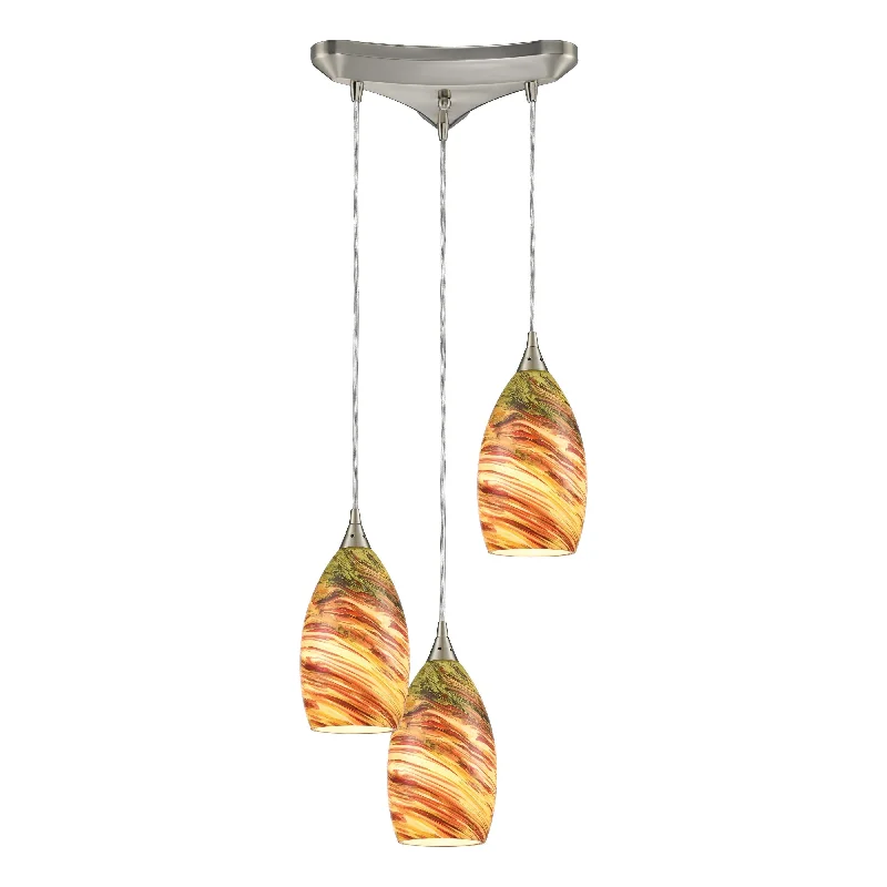 Track lighting with swivel heads for precise aimingCollanino 12" Wide 3-Light Pendant Track lighting with swivel heads for precise aimingCollanino 12" Wide 3-Light Pendant