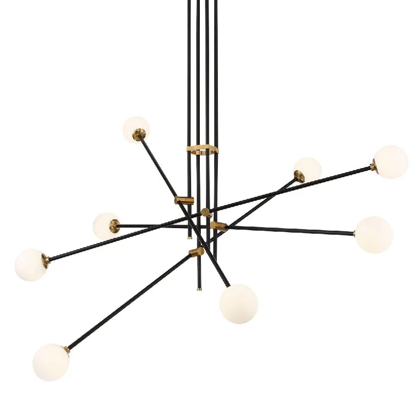 Dust - Resistant Industrial Lighting for Dirty WorkspacesCosmet 50 in. 8 Lights Pendant Light Brass finish Dust - Resistant Industrial Lighting for Dirty WorkspacesCosmet 50 in. 8 Lights Pendant Light Brass finish
