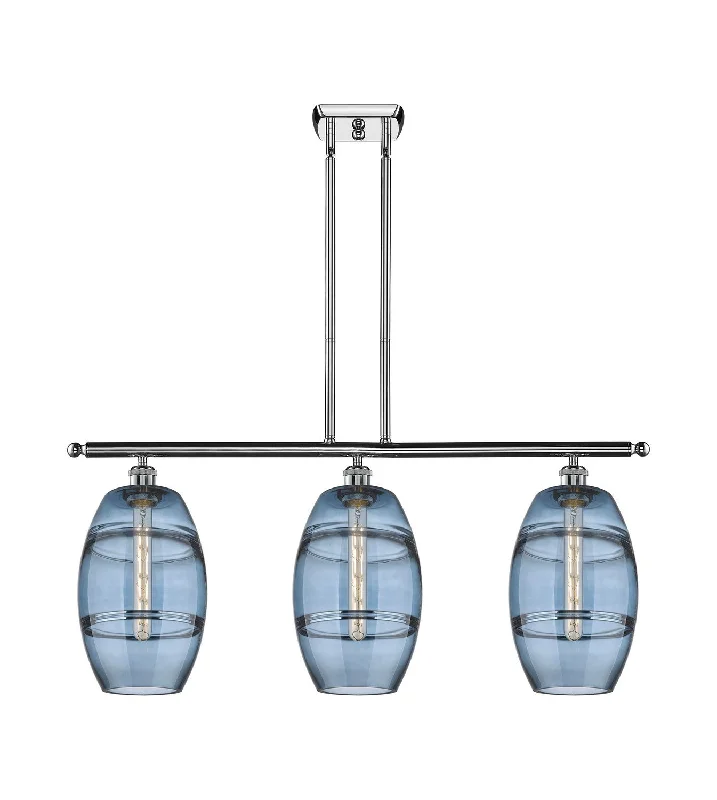 Industrial Lighting for Chemical PlantsBallston Three Light Island Pendant