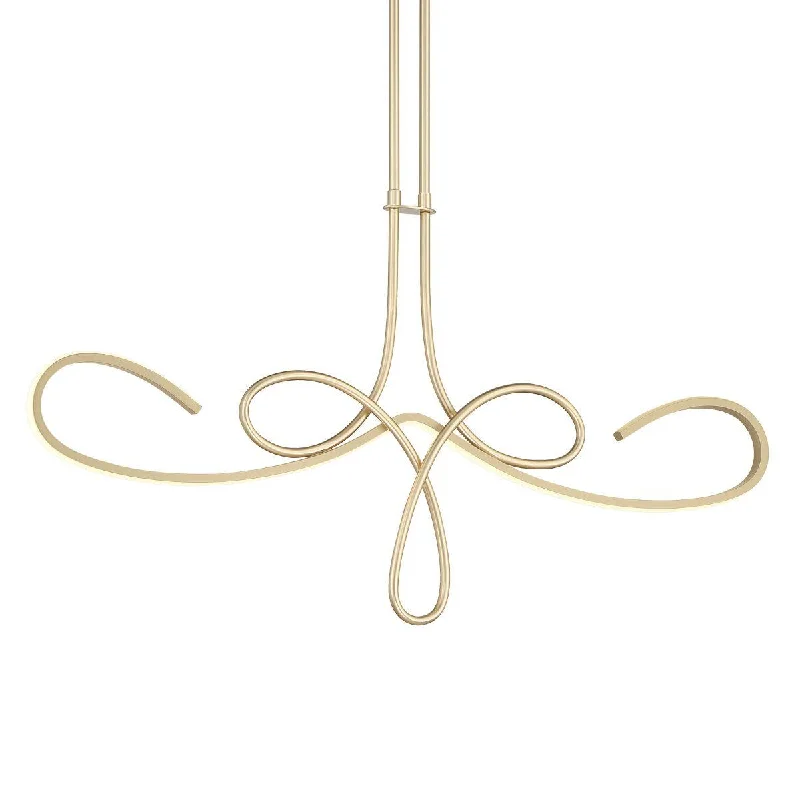 Durable Industrial Lighting for Harsh EnvironmentsAstor 38 in. LED Pendant Light Gold finish