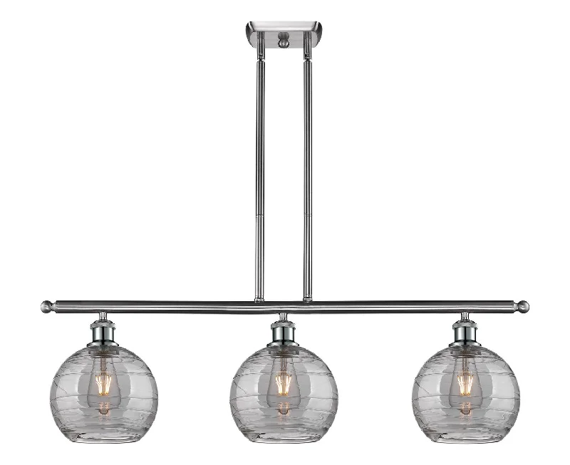 Industrial Lighting for Textile MillsBallston Three Light Island Pendant